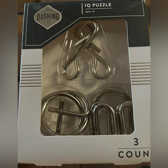 Other - Dashing IQ Puzzle Set - Silver